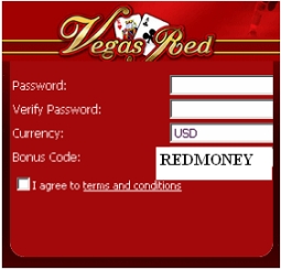 Bonus Code for Vegas Red Casino